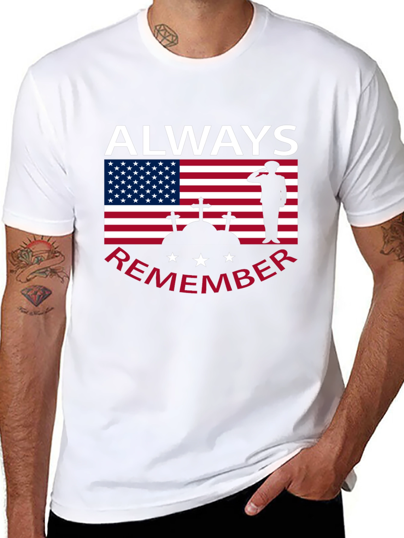 Always Remember Graphic Tee