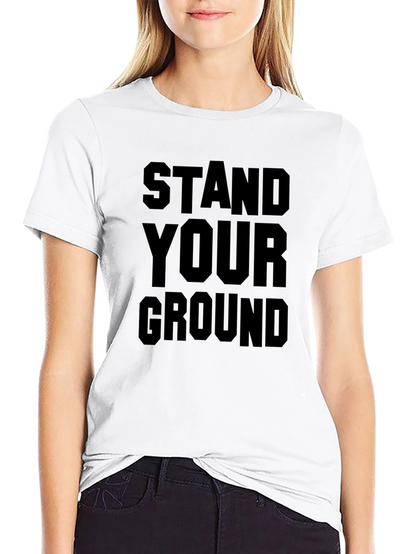 Stand Your Ground Black T-Shirt