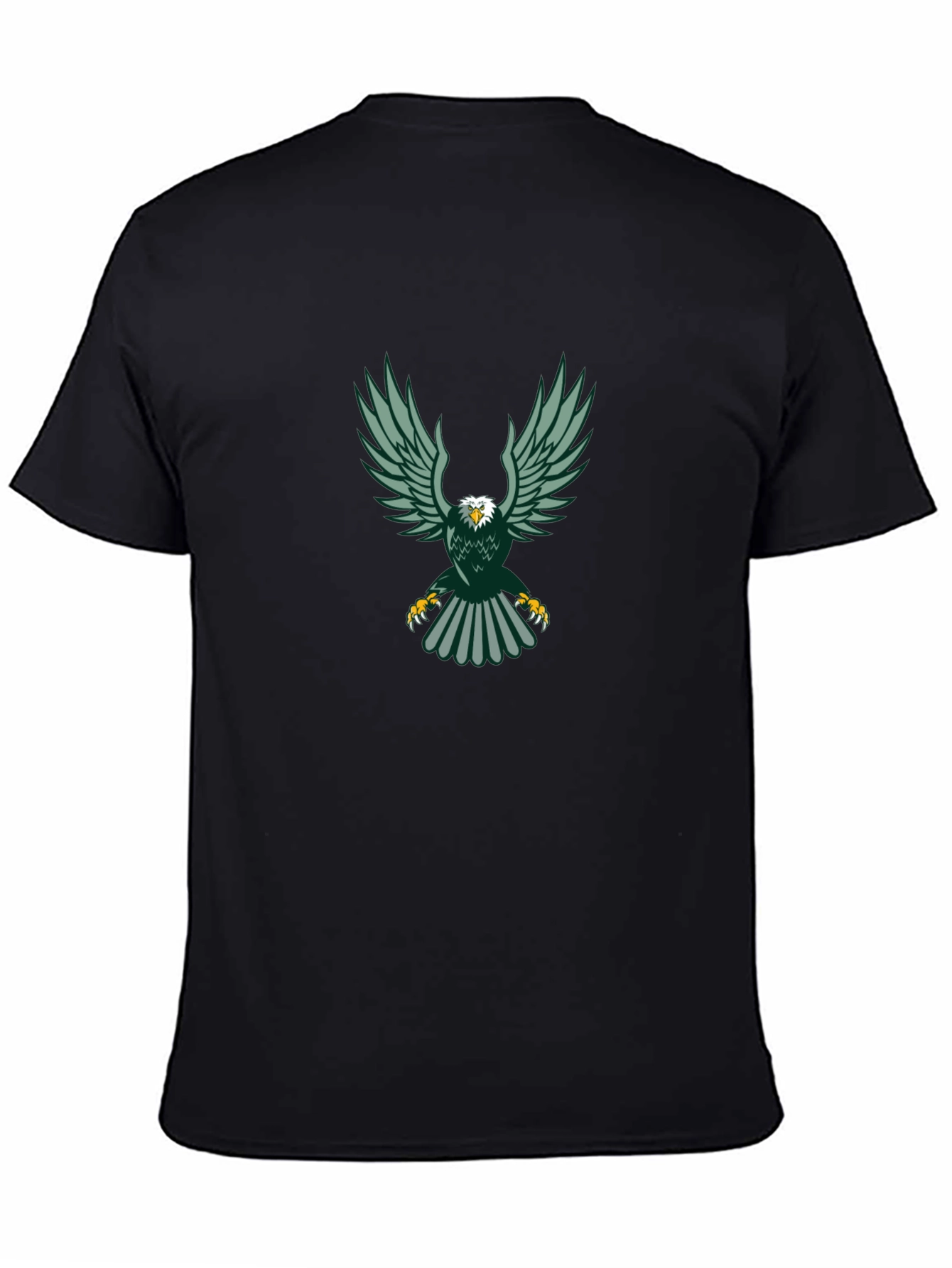 Eagle Graphic Black Tee - Stylish & Bold Design