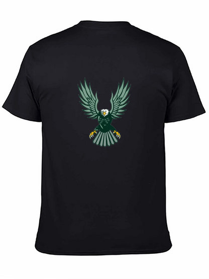 Eagle Graphic Black Tee - Stylish & Bold Design