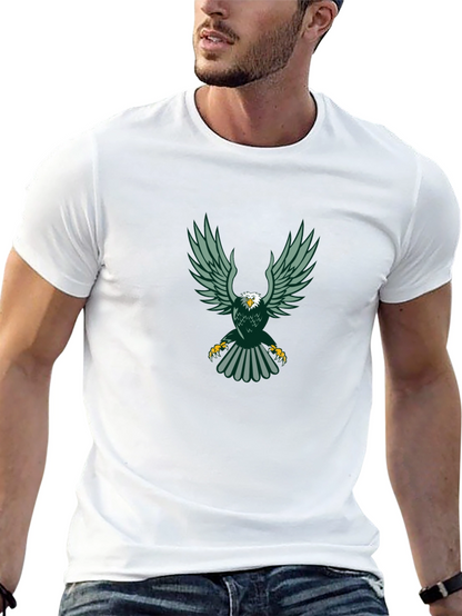 Eagle Graphic Black Tee - Stylish & Bold Design