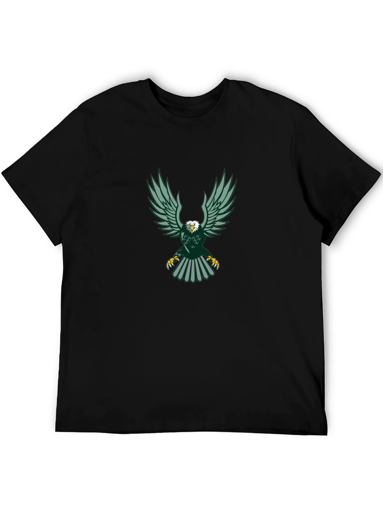 Eagle Graphic Black Tee - Stylish & Bold Design