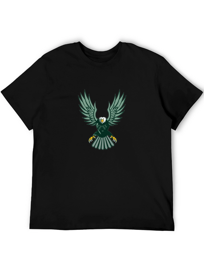 Eagle Graphic Black Tee - Stylish & Bold Design