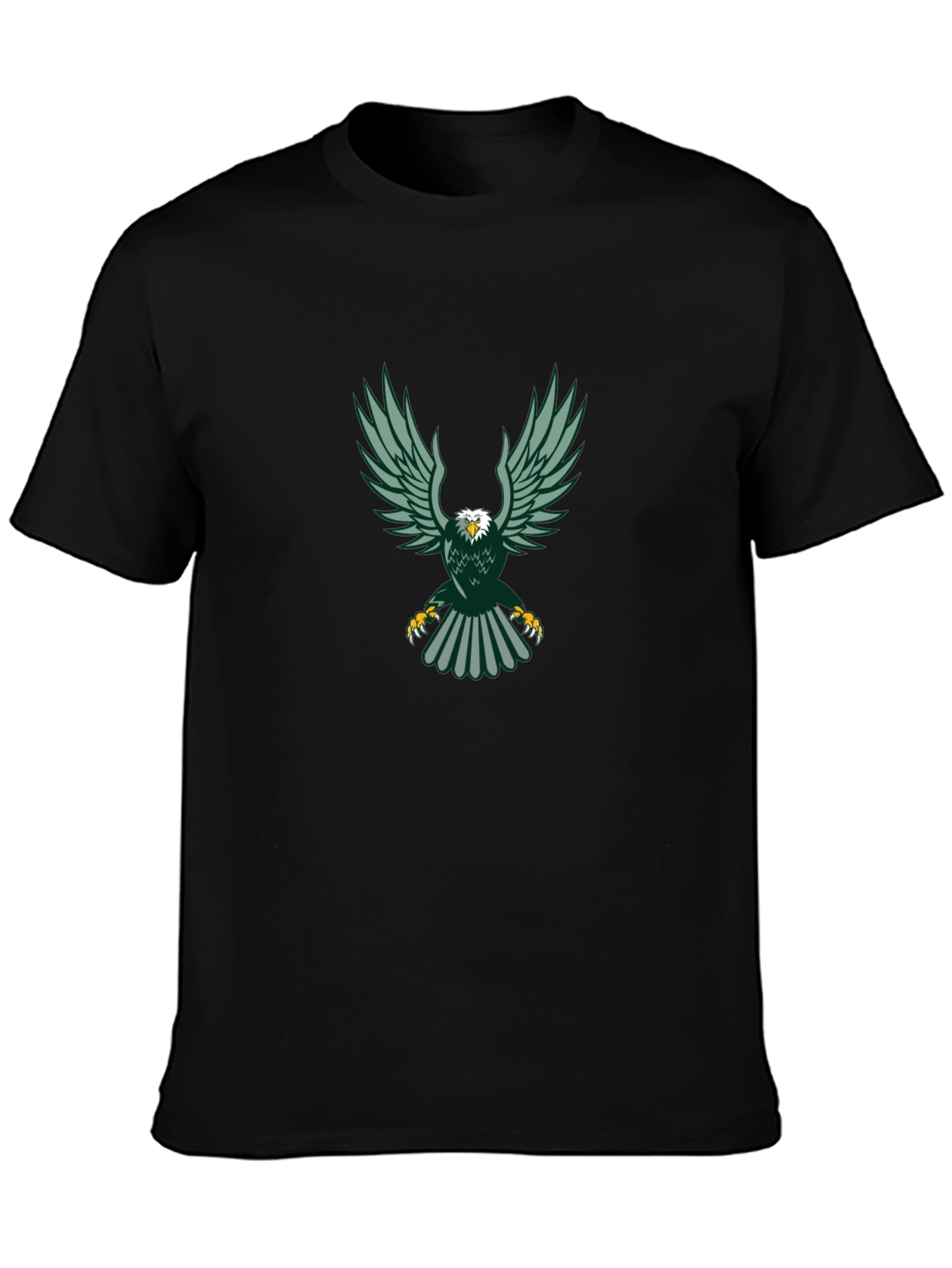 Eagle Graphic Black Tee - Stylish & Bold Design