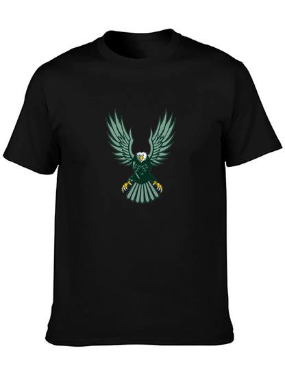 Eagle Graphic Black Tee - Stylish & Bold Design