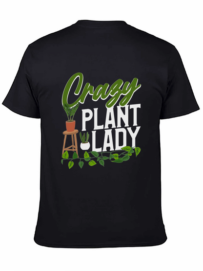 Crazy Plant Lady Graphic T-Shirt