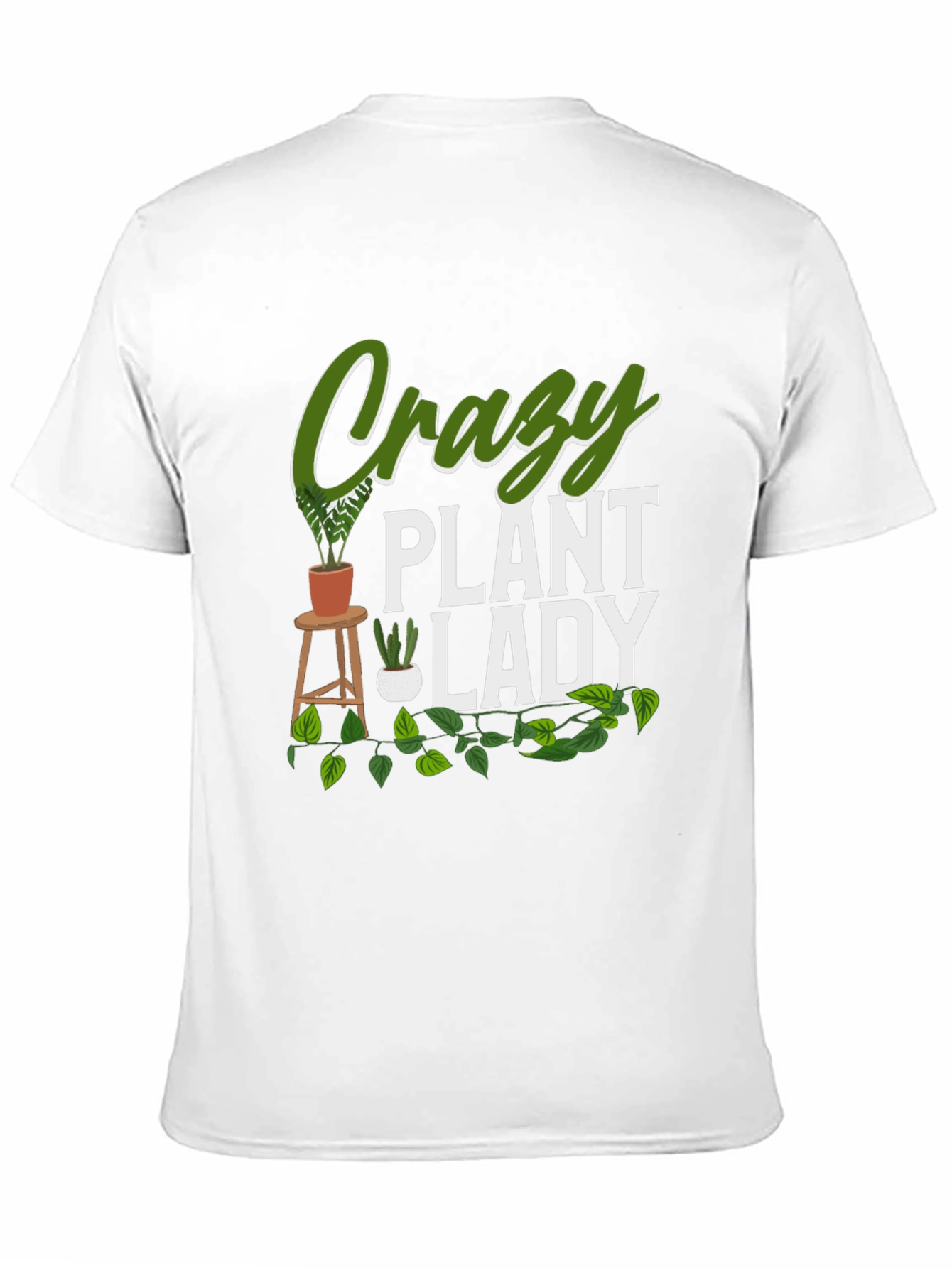 Crazy Plant Lady Graphic T-Shirt