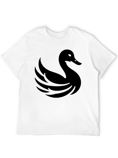 Black Swan Graphic Tee - Casual Style