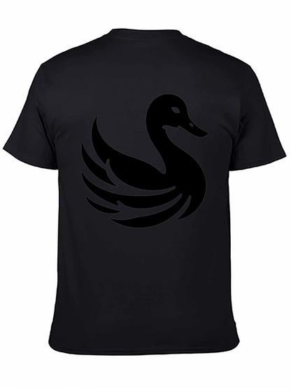 Black Swan Graphic Tee - Casual Style