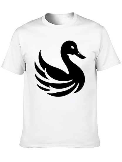 Black Swan Graphic Tee - Casual Style