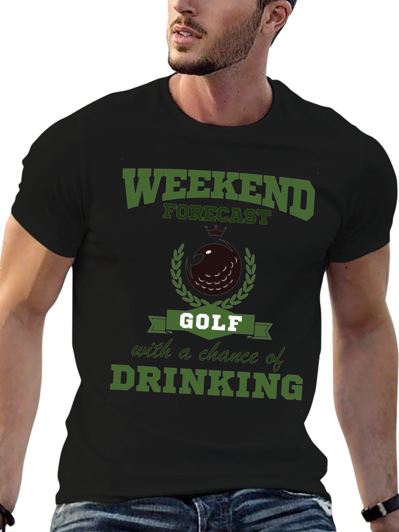 Golf Weekend Forecast Drinking Tee