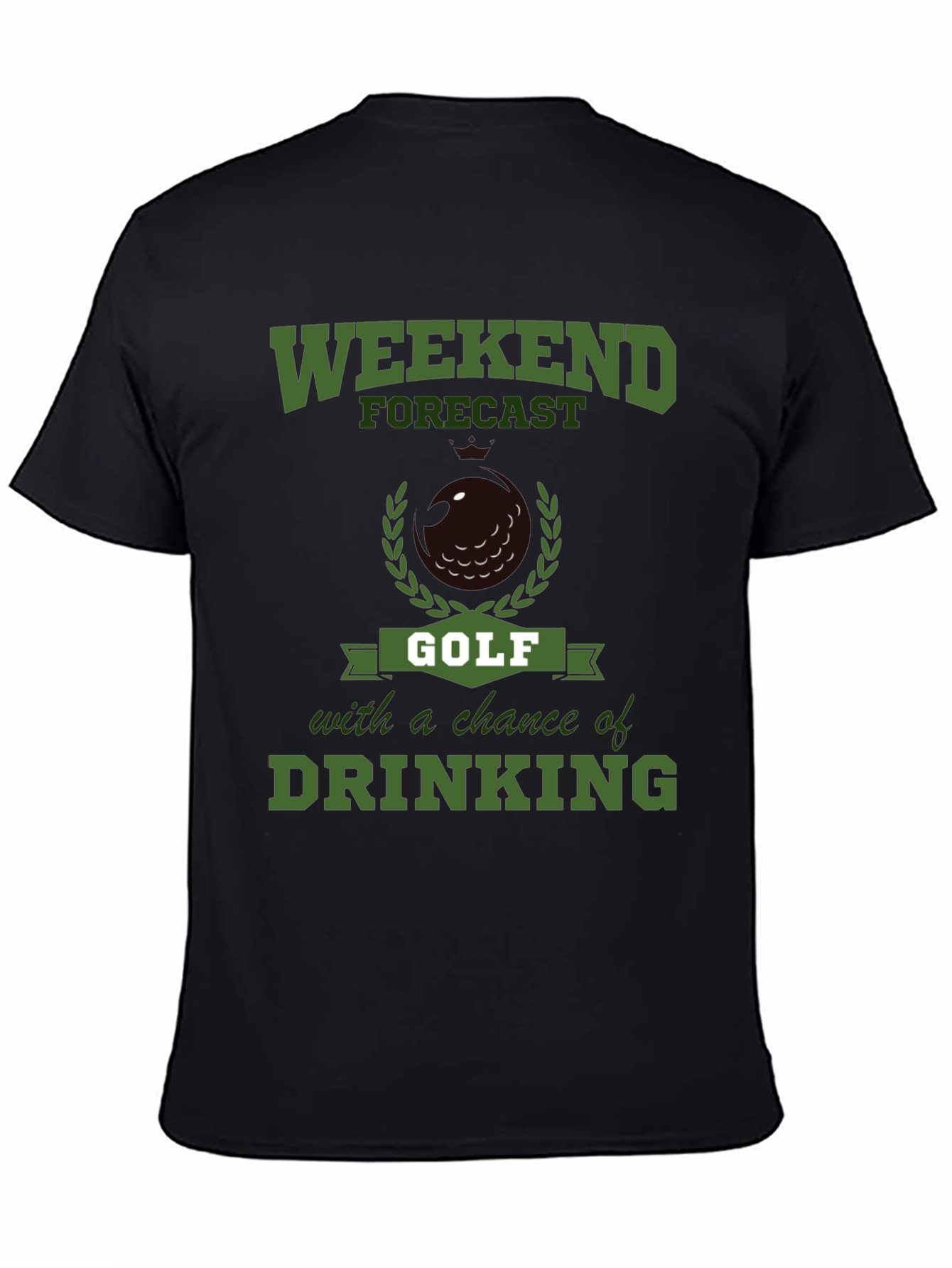 Golf Weekend Forecast Drinking Tee