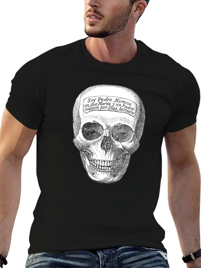 Skull Graphic Tee - Soy Pedro Moreno T-Shirt