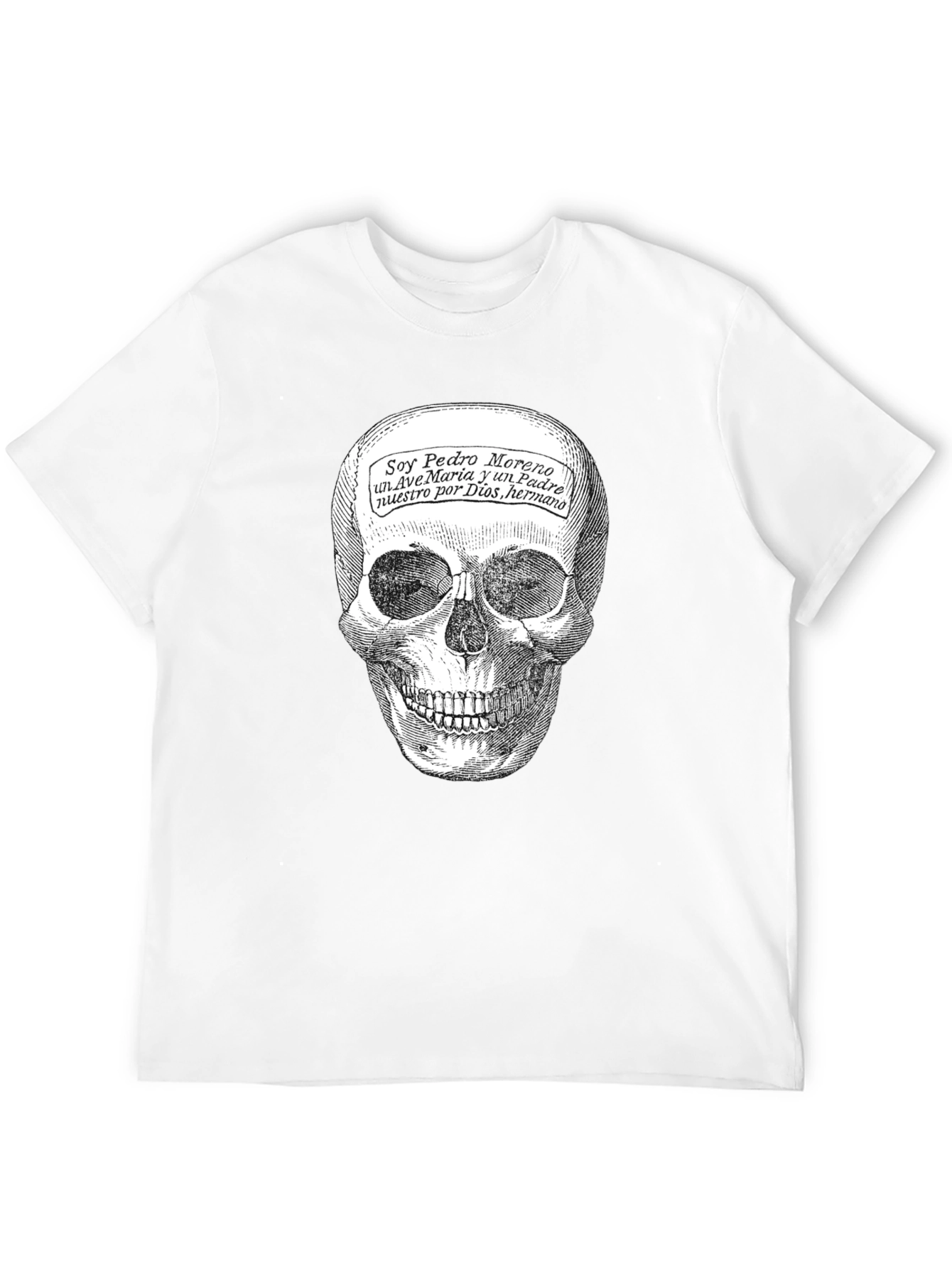 Skull Graphic Tee - Soy Pedro Moreno T-Shirt