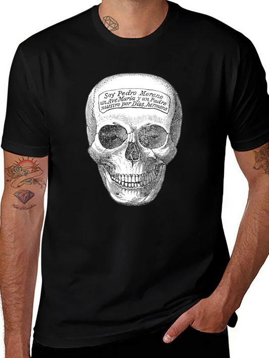Skull Graphic Tee - Soy Pedro Moreno T-Shirt