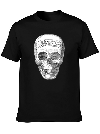 Skull Graphic Tee - Soy Pedro Moreno T-Shirt