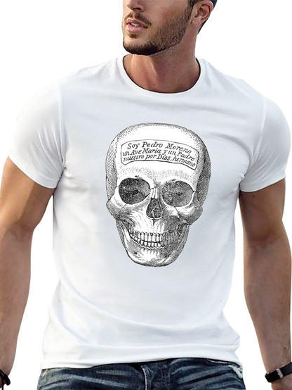 Skull Graphic Tee - Soy Pedro Moreno T-Shirt