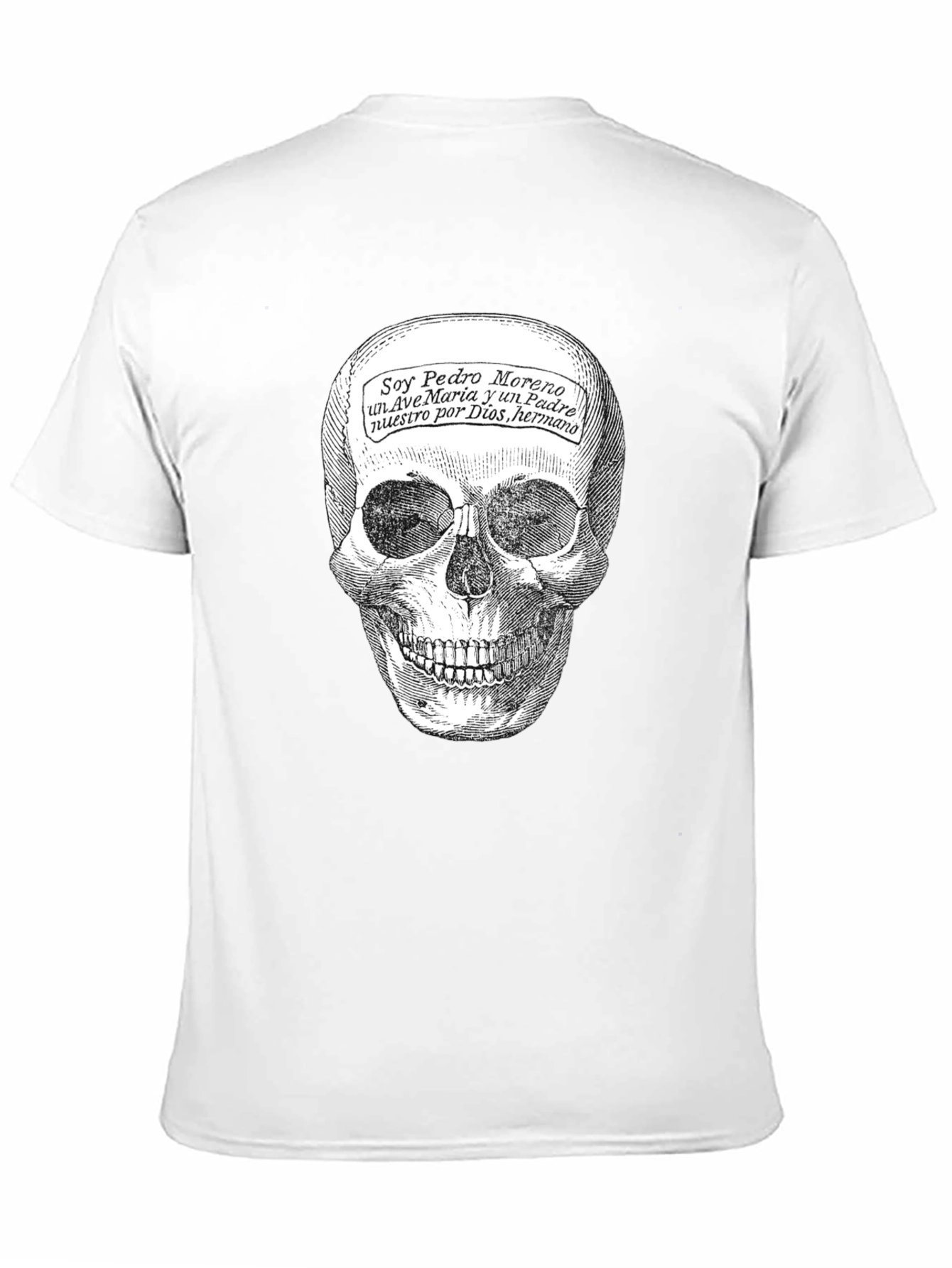 Skull Graphic Tee - Soy Pedro Moreno T-Shirt