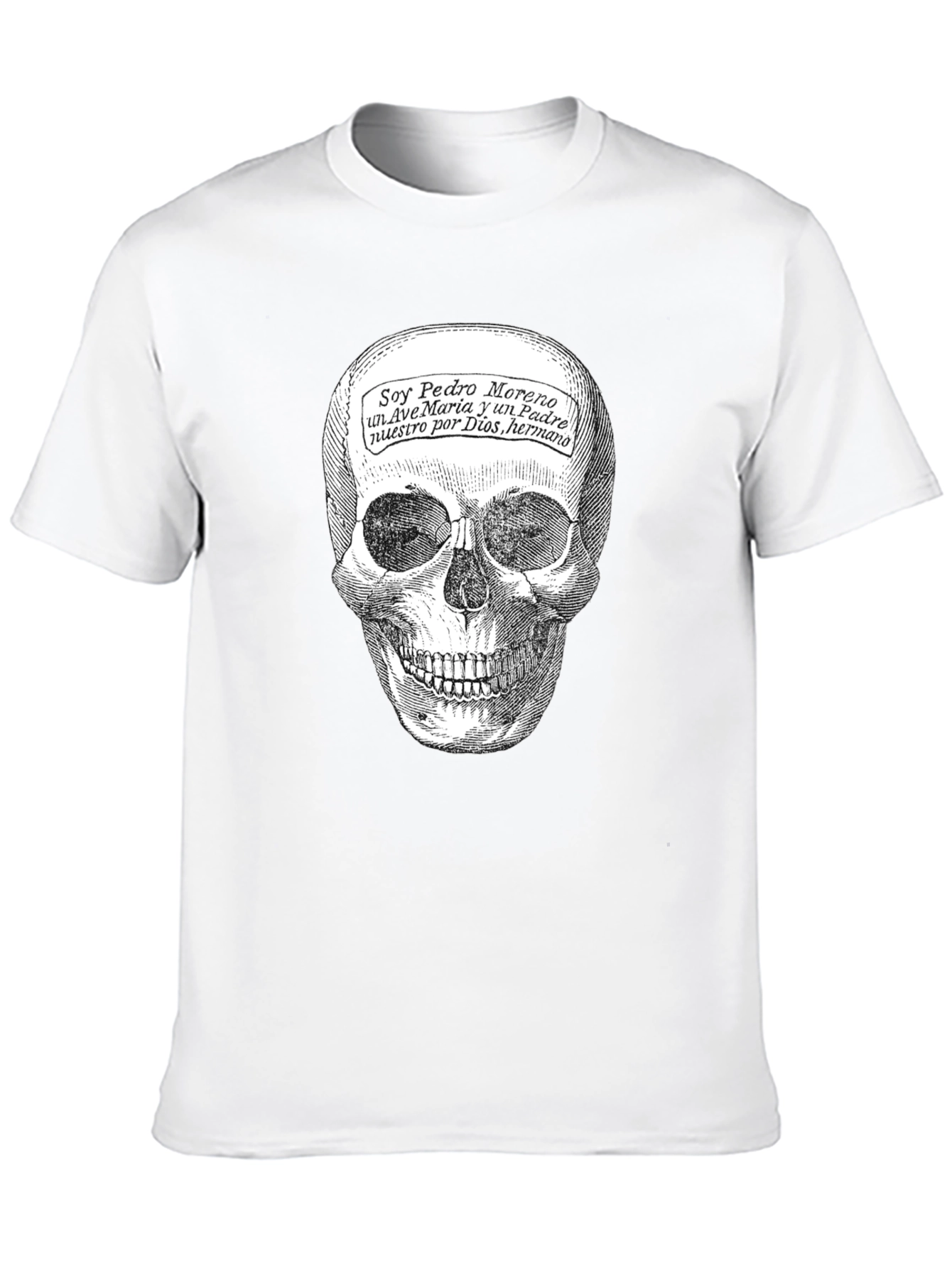 Skull Graphic Tee - Soy Pedro Moreno T-Shirt