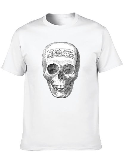 Skull Graphic Tee - Soy Pedro Moreno T-Shirt