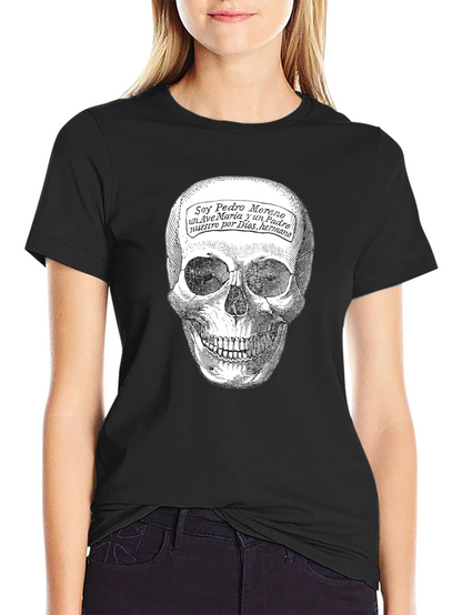 Skull Graphic Tee - Soy Pedro Moreno T-Shirt