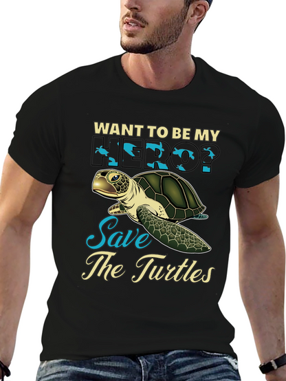 Save the Turtles Graphic Tee
