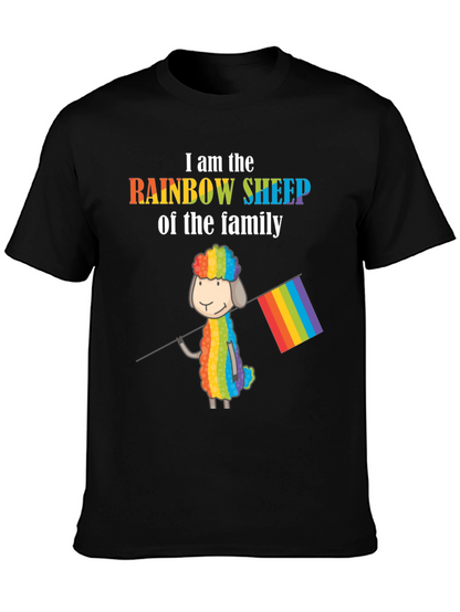 Rainbow Sheep LGBTQ Pride T-Shirt
