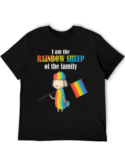 Rainbow Sheep LGBTQ Pride T-Shirt