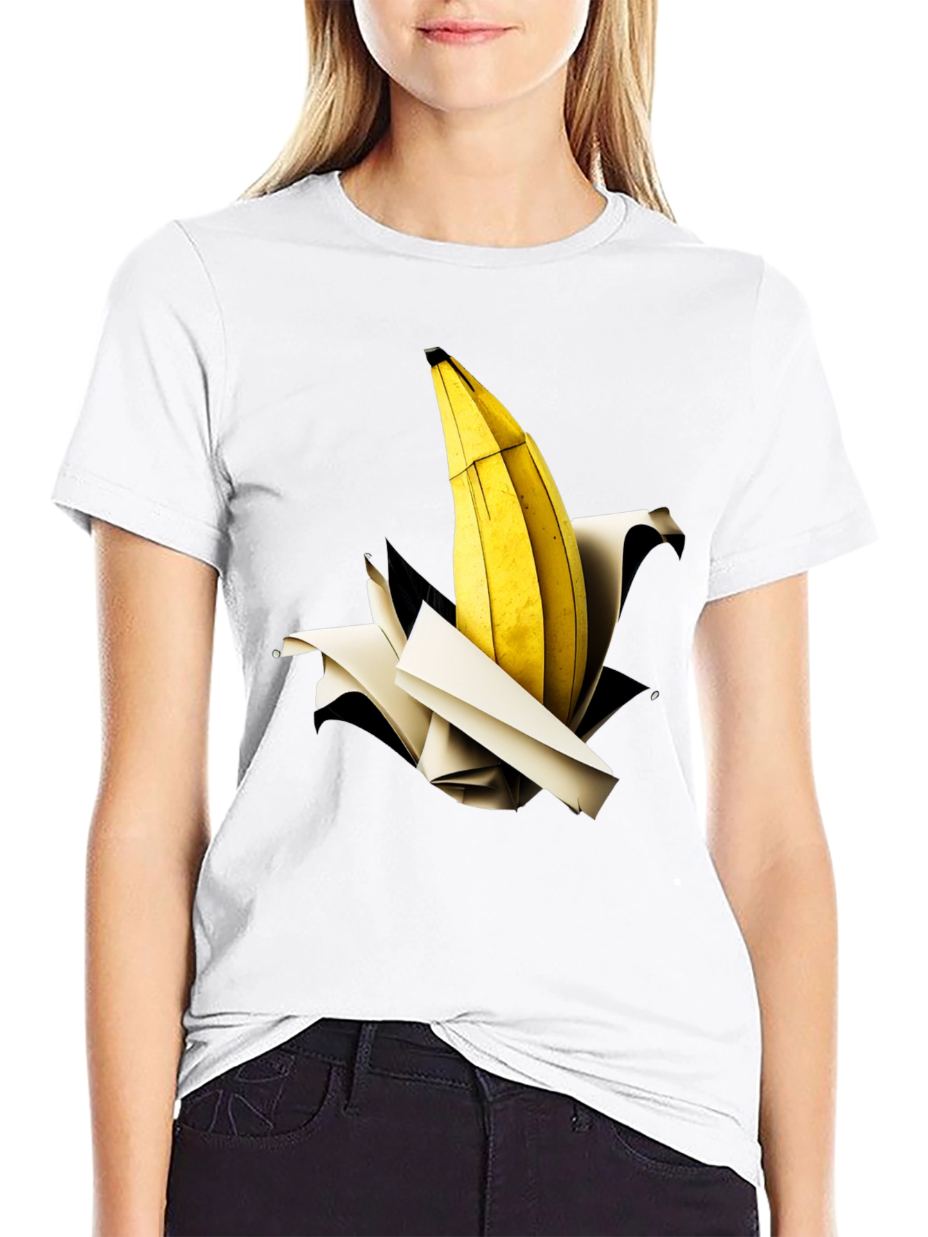 Banana Explosion Graphic Tee - Unique Print