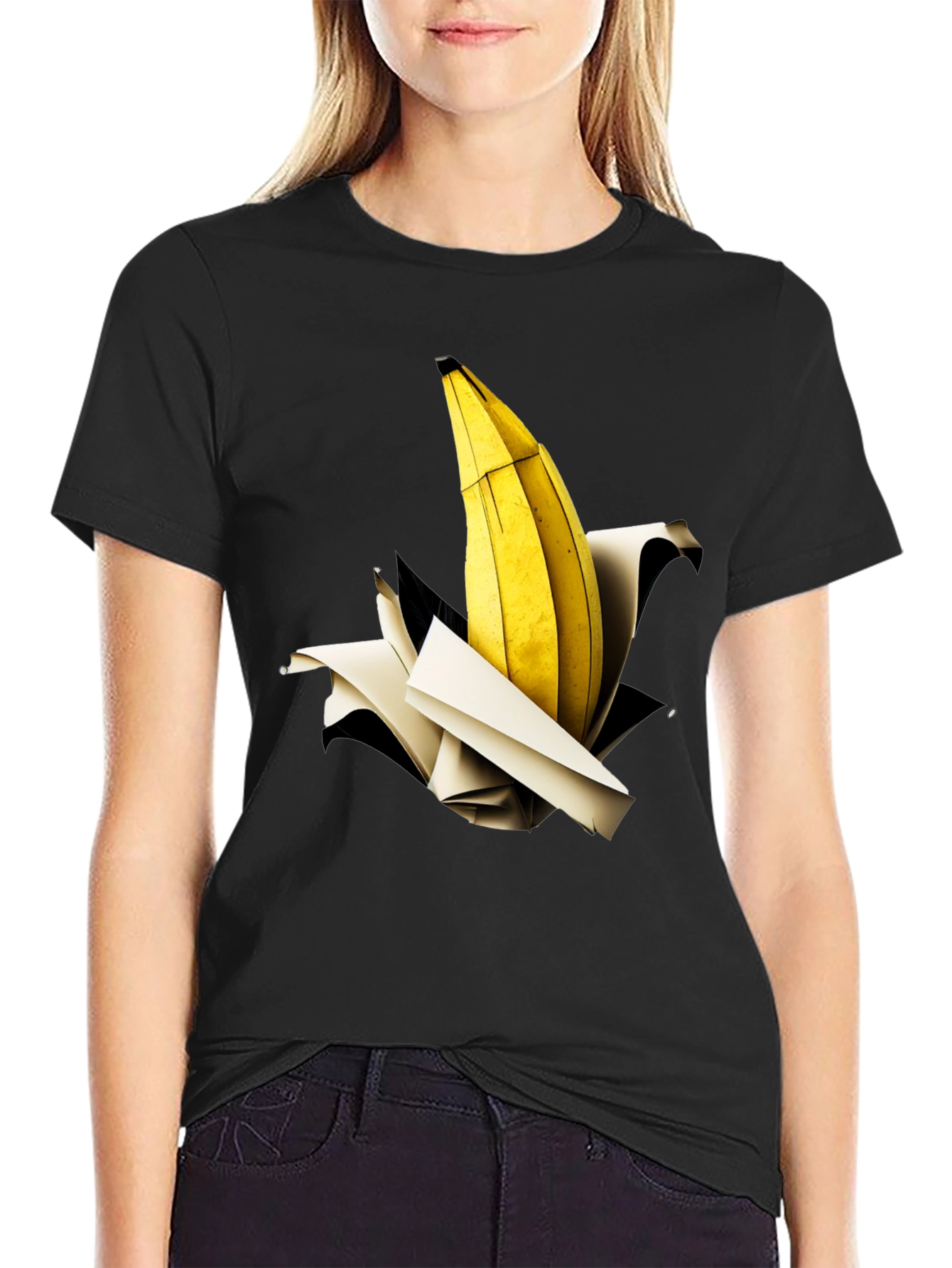 Banana Explosion Graphic Tee - Unique Print