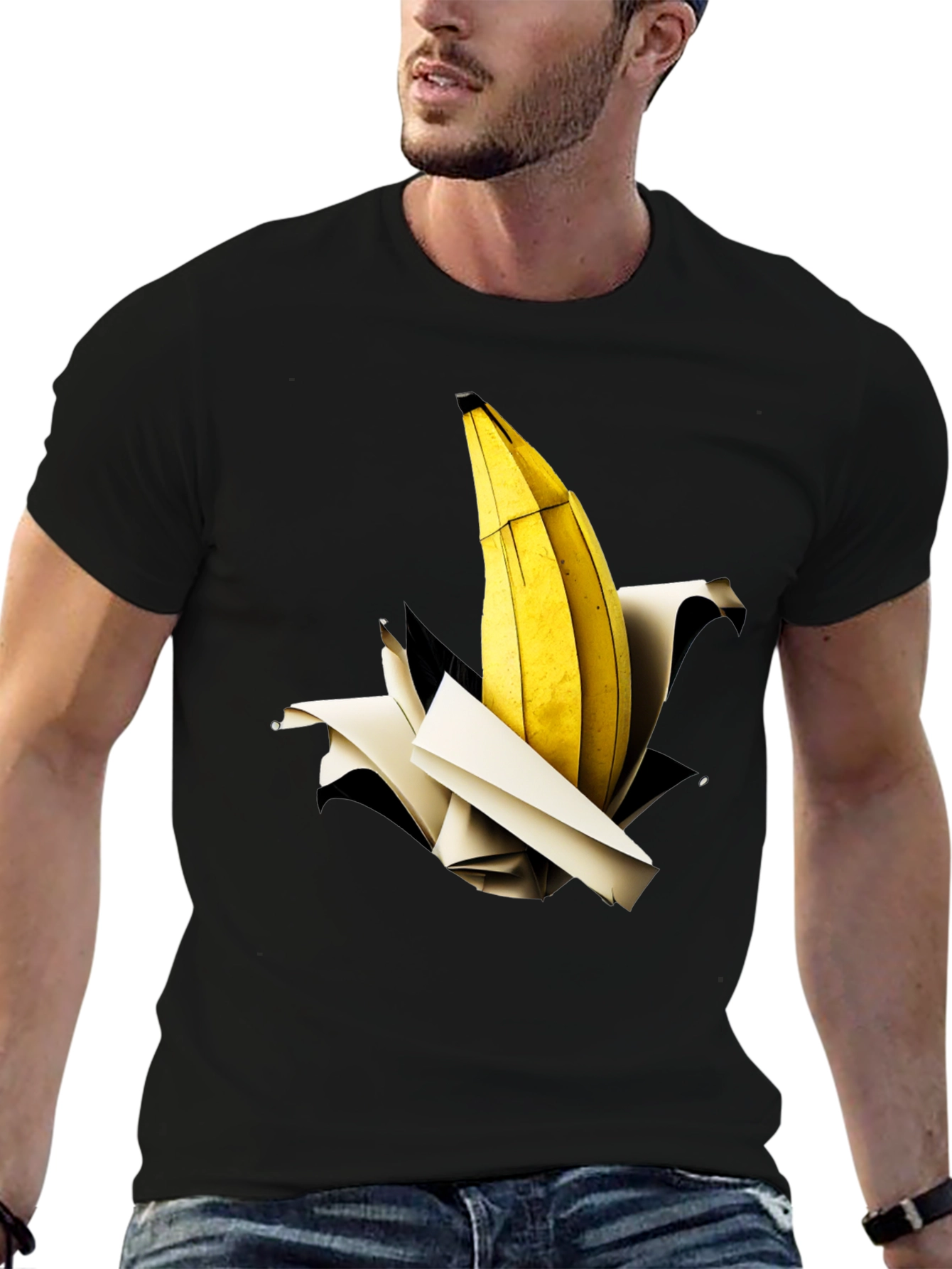 Banana Explosion Graphic Tee - Unique Print