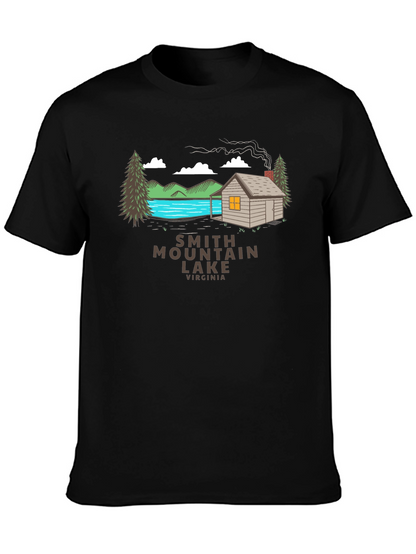 Smith Mountain Lake Virginia Cabin T-Shirt