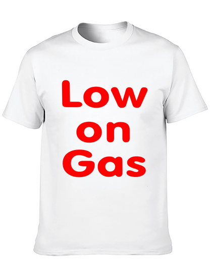 Low on Gas Crew Neck T-Shirt