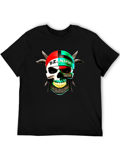 DZ Mafia Skull Graphic Tee