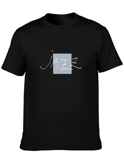 Cool Jazz Graphic Tee - Black