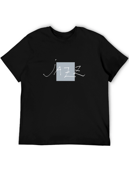 Cool Jazz Graphic Tee - Black