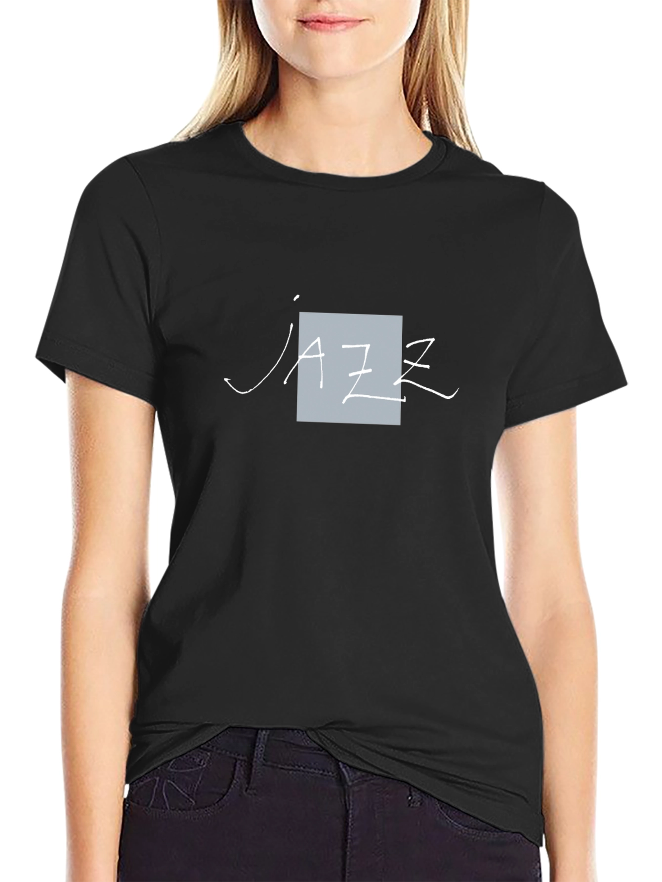 Cool Jazz Graphic Tee - Black