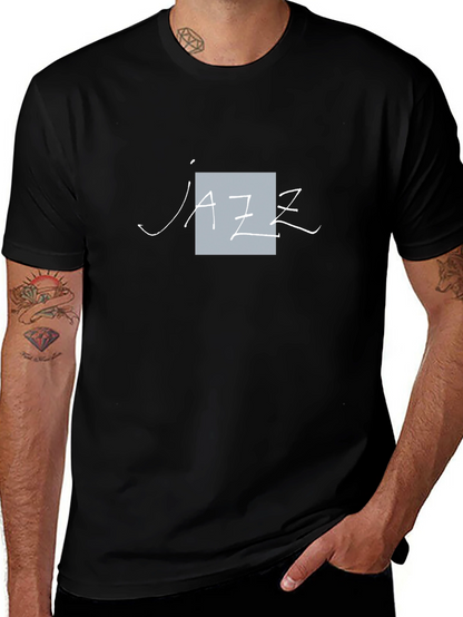 Cool Jazz Graphic Tee - Black