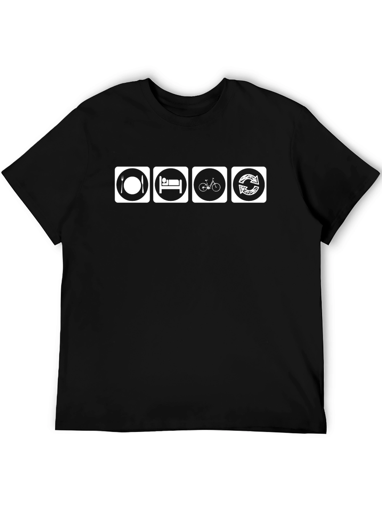 Eat Sleep Cycle Repeat T-Shirt