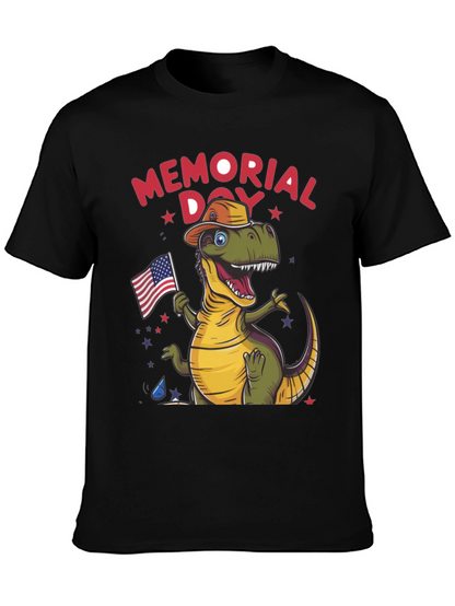 Memorial Day Dino T-Shirt