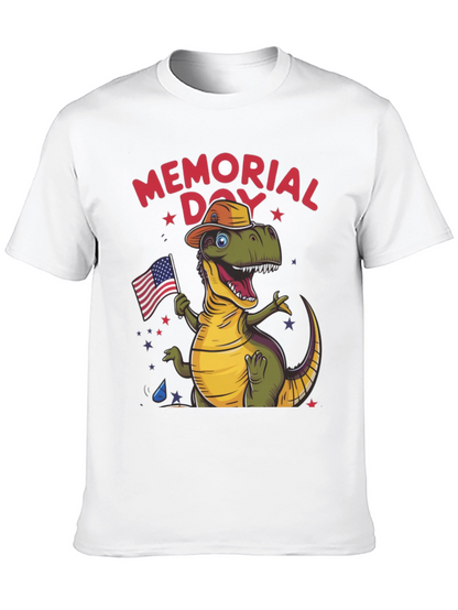 Memorial Day Dino T-Shirt