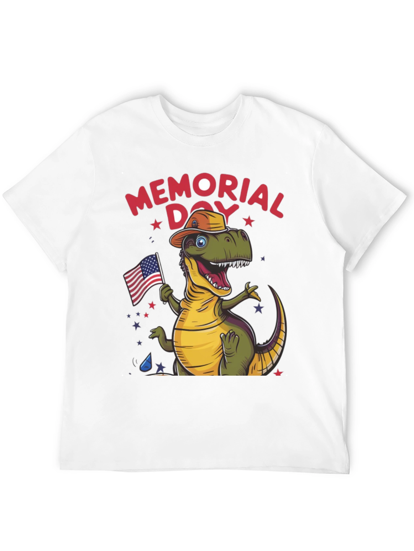 Memorial Day Dino T-Shirt
