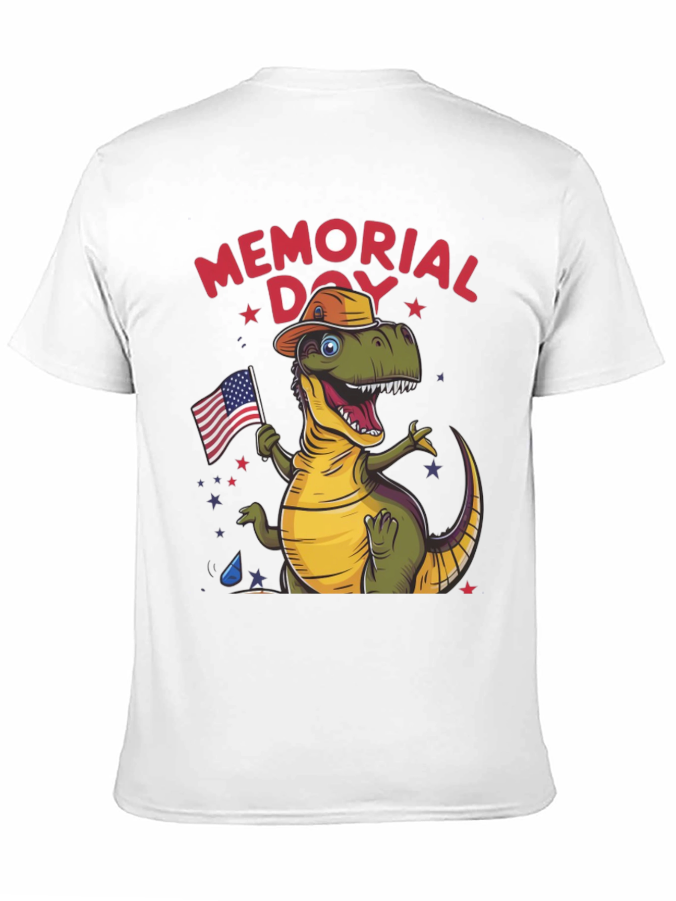 Memorial Day Dino T-Shirt