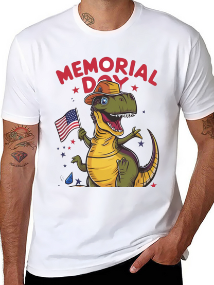 Memorial Day Dino T-Shirt