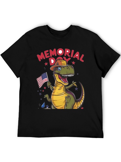 Memorial Day Dino T-Shirt