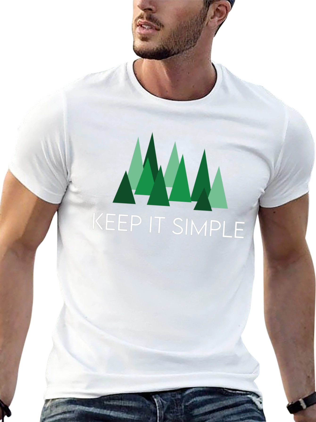 Keep It Simple Forest Graphic Tee