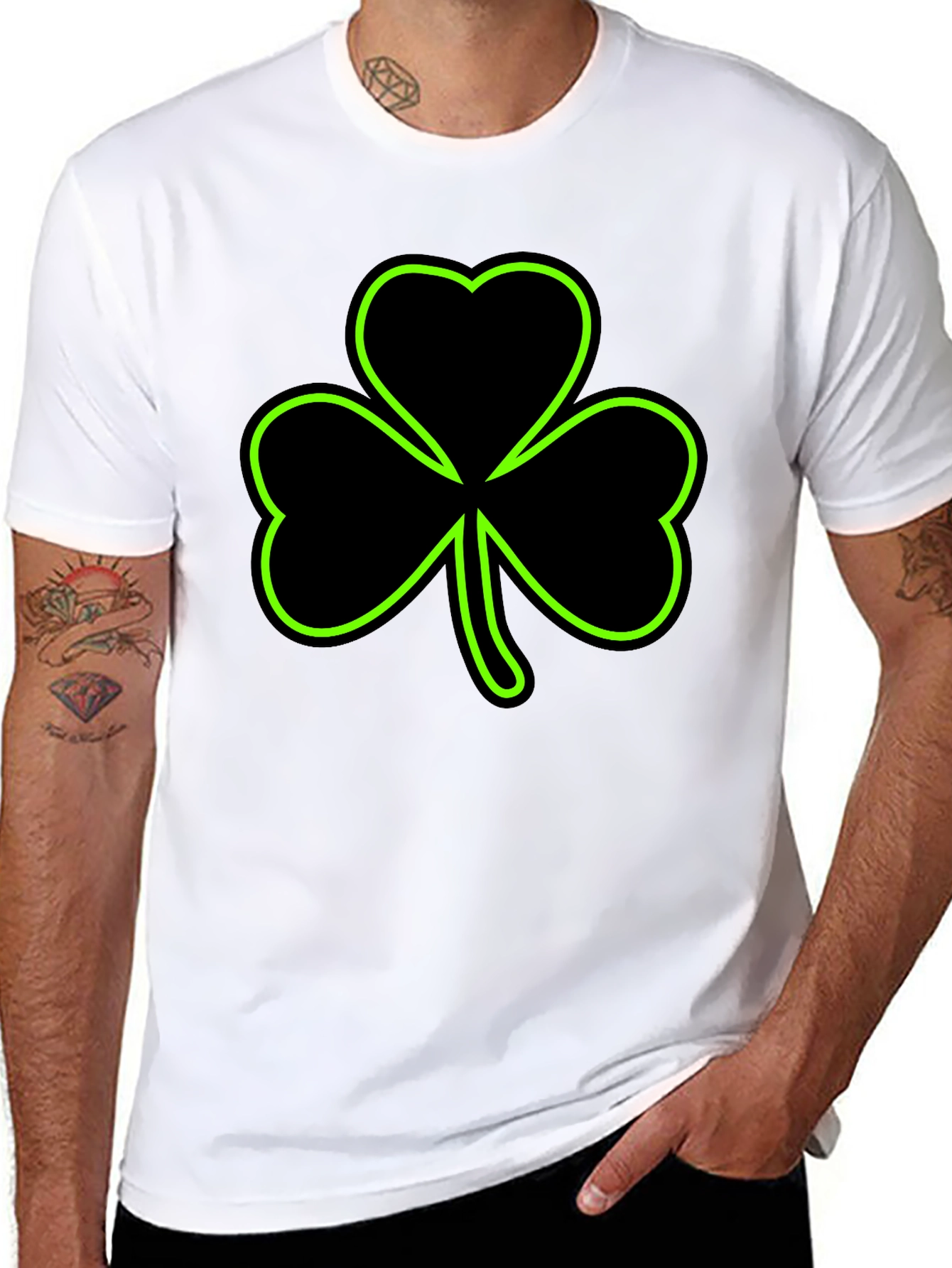 Shamrock Graphic Tee - Luck of the Irish Style
