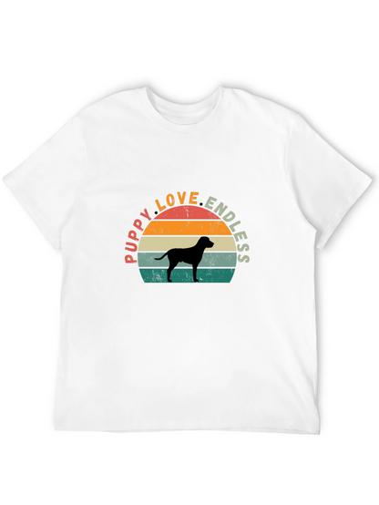 Puppy Love Endless Retro T-Shirt