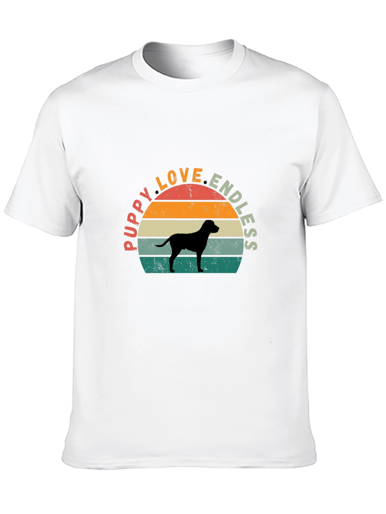 Puppy Love Endless Retro T-Shirt
