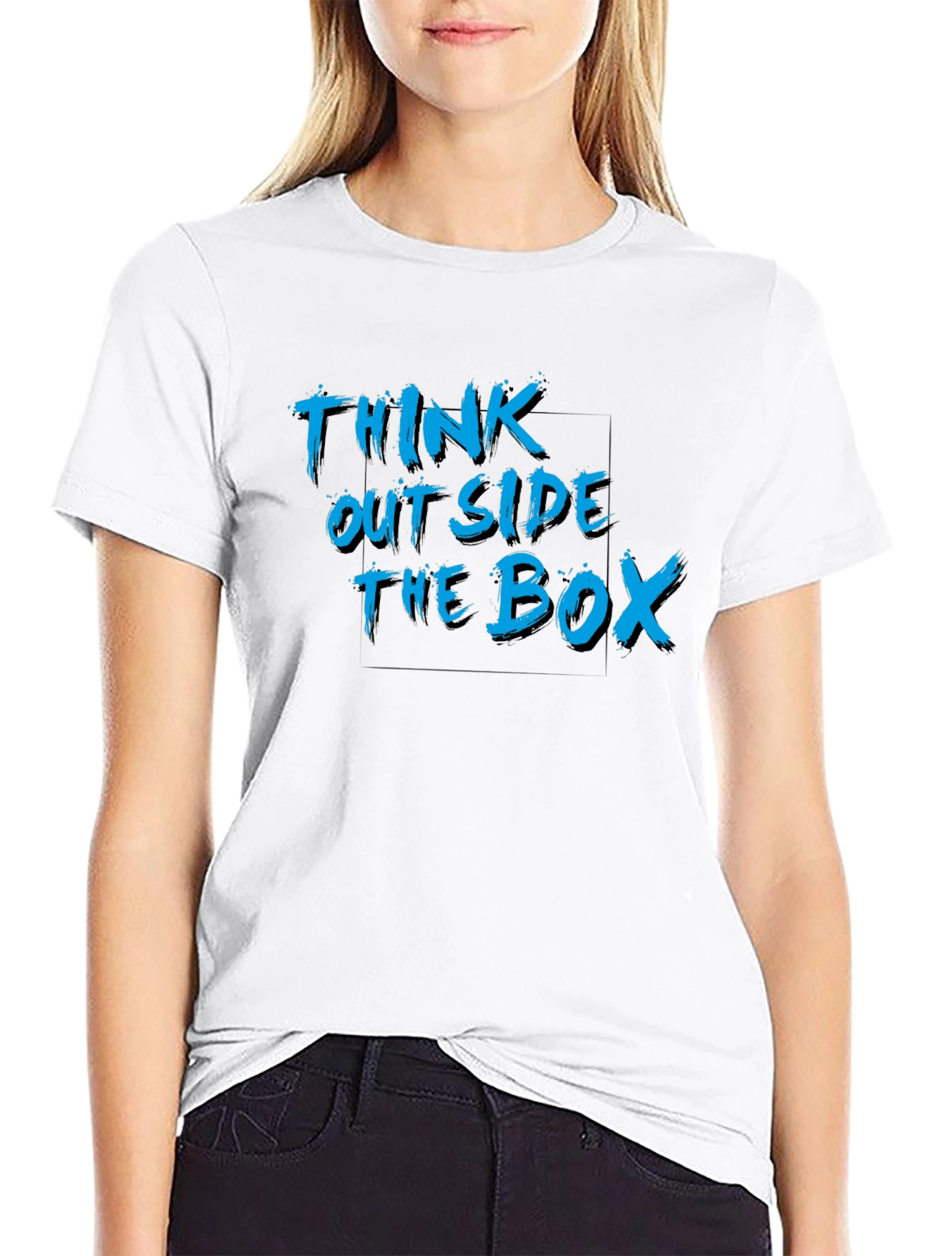 Think Outside the Box Graphic Tee
